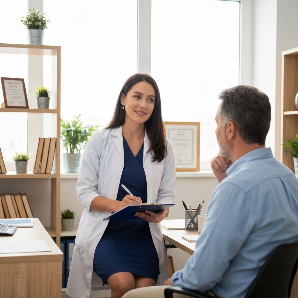 Nutricionista u konsultaciji sa klijentom, prikaz jasne komunikacije i podrške